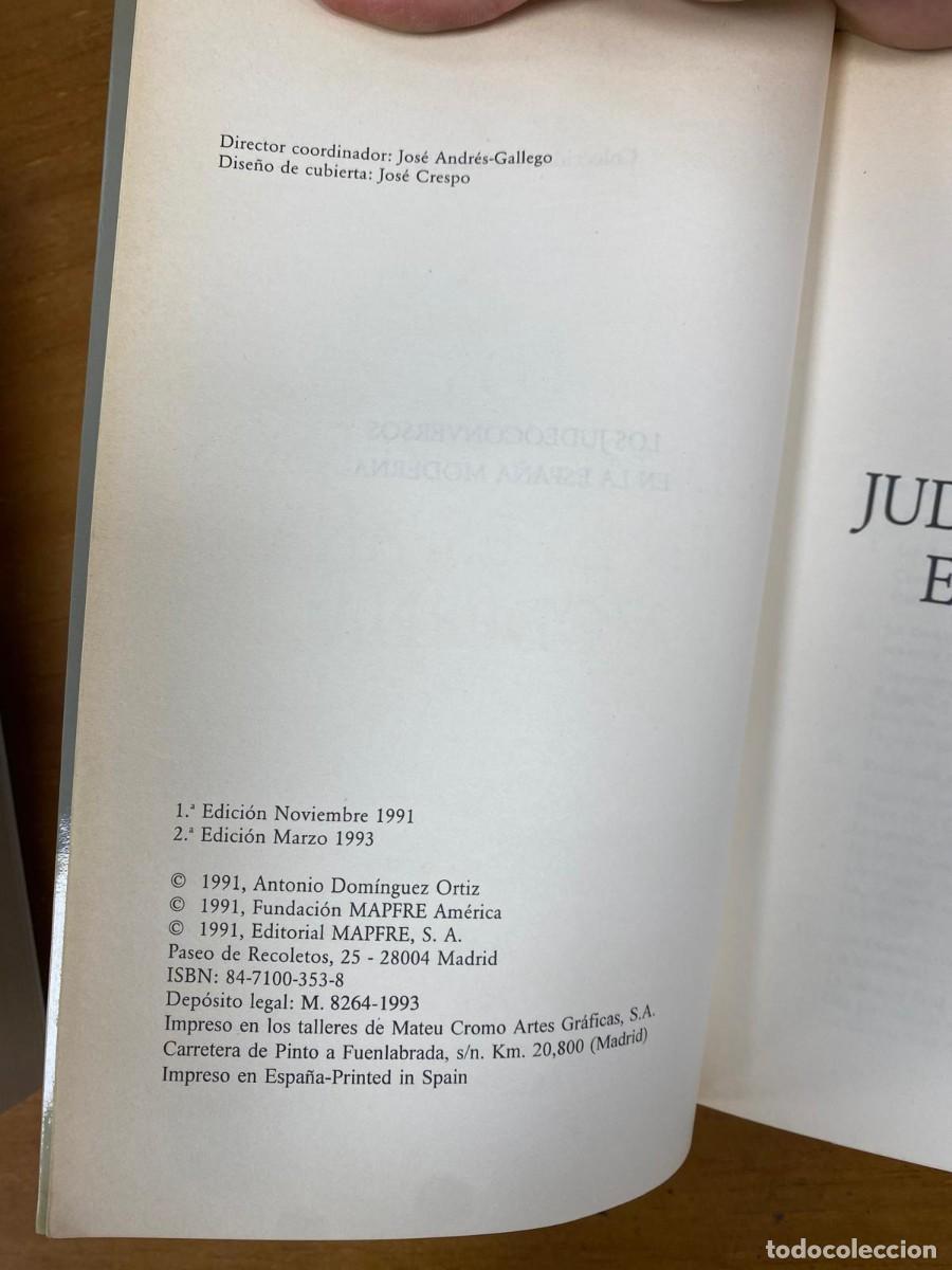 Libros de segunda mano: Los judeoconversos en la Espa&ntilde;a Moderna - Foto 4