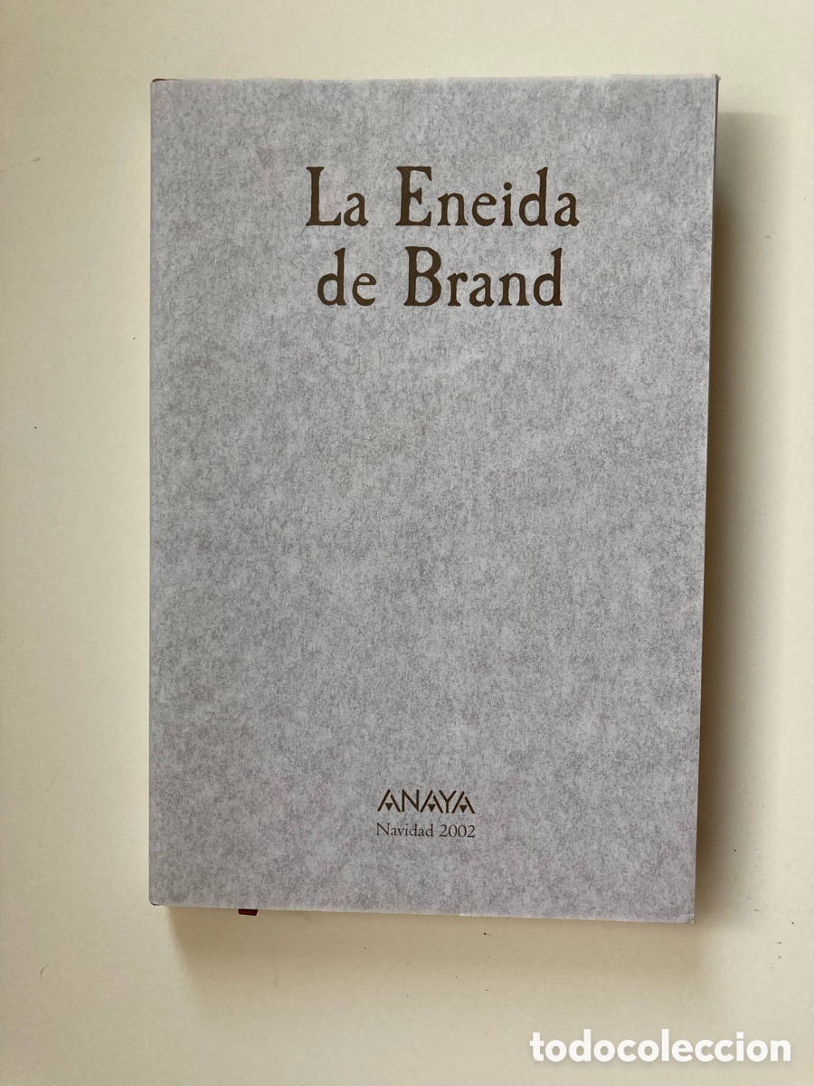 Libros de segunda mano: La Eneida de Brand. ANAYA Navidad 2002 - Foto 3
