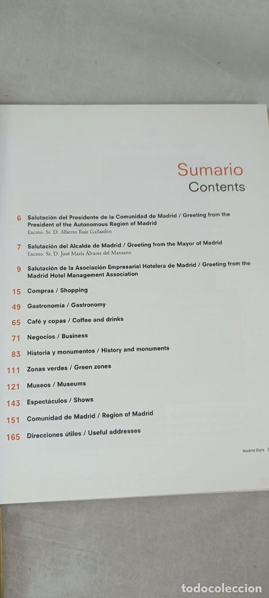 Libros de segunda mano: MADRID STYLE 1995-96. BOOK STYLE - Foto 2