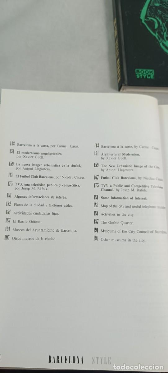 Libros de segunda mano: BARCELONA STYLE 1988. BOOK STYLE - Foto 3