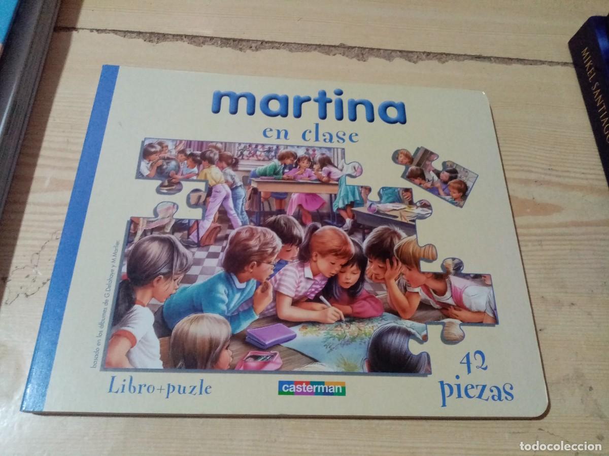 Libros de segunda mano: MARTINA EN CLASE. LIBRO + PUZLE. 42 PIEZAS COMPLETA. EST20B7 - Foto 2