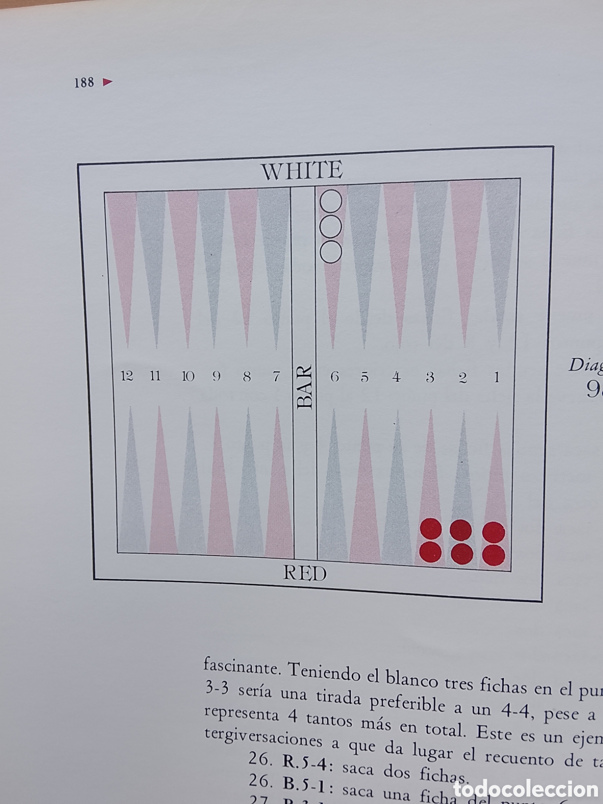 Libros de segunda mano: Backgammon, el m&aacute;s cruel de los juegos - Foto 8