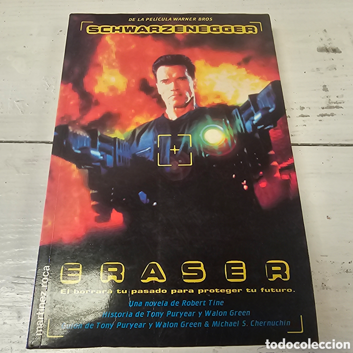 Libros de segunda mano: SCHWARZENEGGER ERASER - MARTINEZ ROCA - - Foto 1