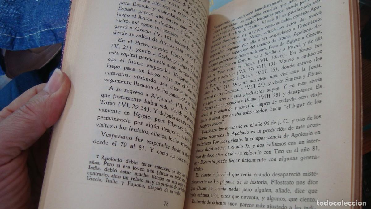 Libros de segunda mano: MEAD . APOLONIO DE TYANA (D&Eacute;DALO, 1977) - Foto 3