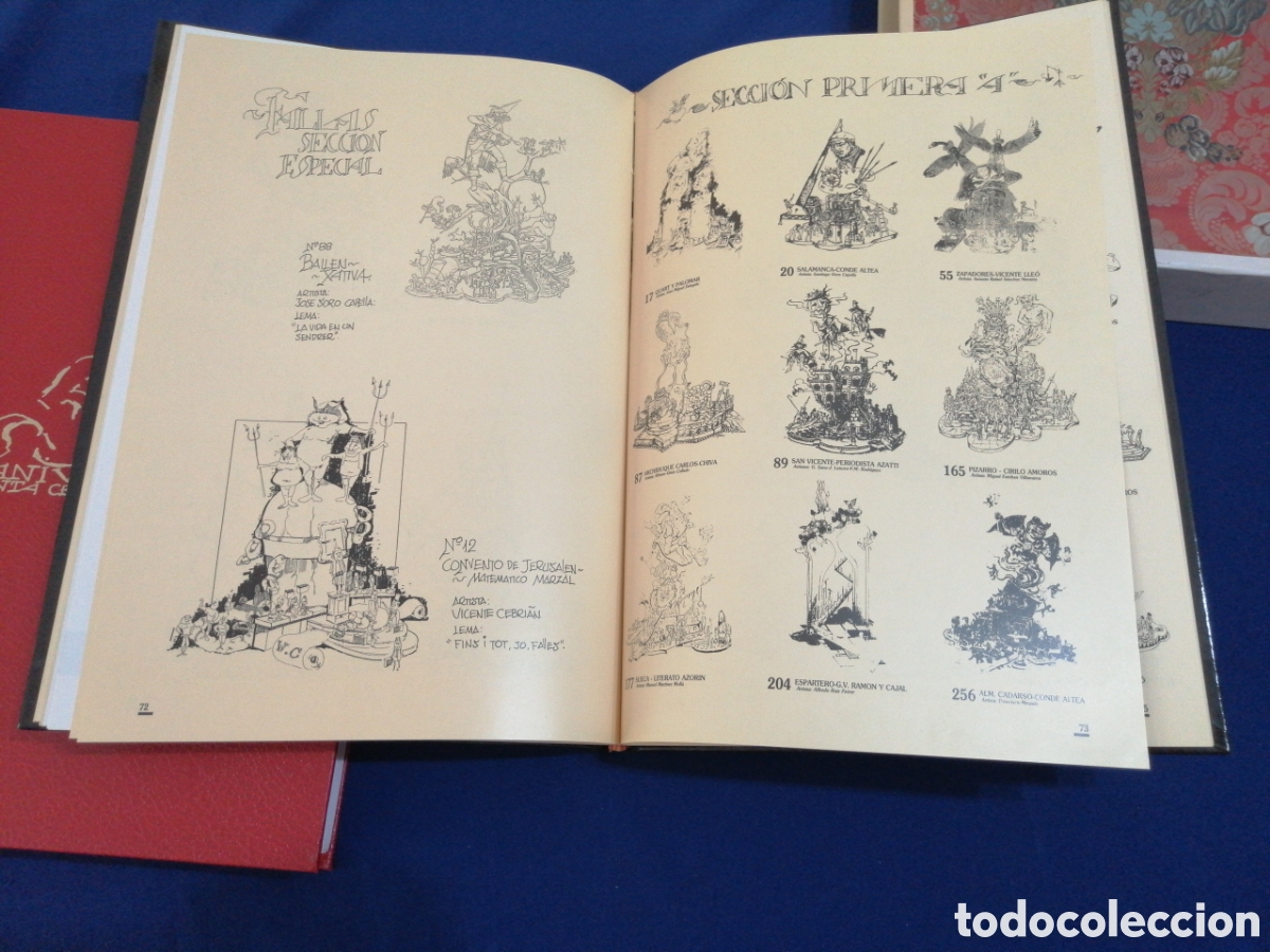 Libros de segunda mano: LIBRO FALLERO 1989 - LIBRO 50 ANIVERSARIO JUNTA CENTRAL FALLERA - Foto 4