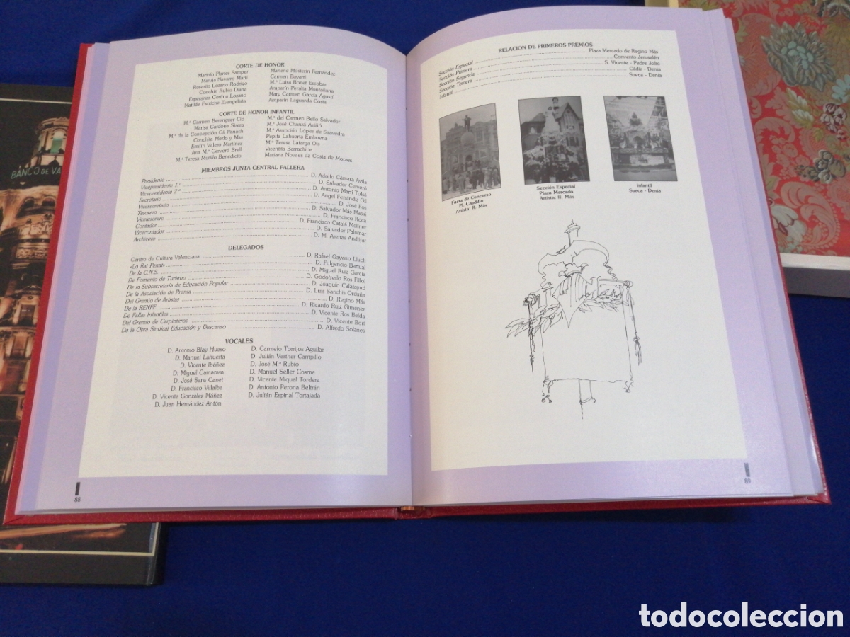 Libros de segunda mano: LIBRO FALLERO 1989 - LIBRO 50 ANIVERSARIO JUNTA CENTRAL FALLERA - Foto 7