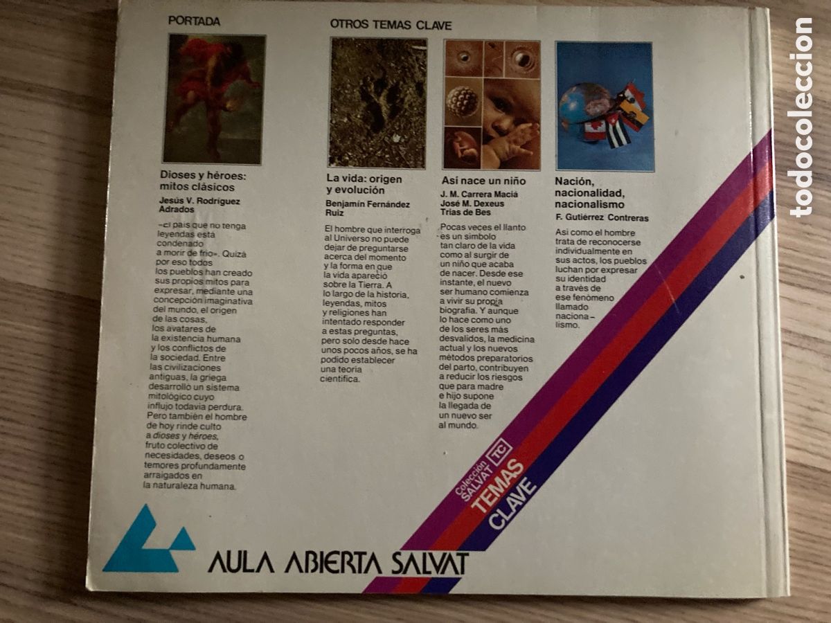 Libros de segunda mano: Dioses y h&eacute;roes: mitos cl&aacute;sicos (Temas clave SALVAT) - Foto 2