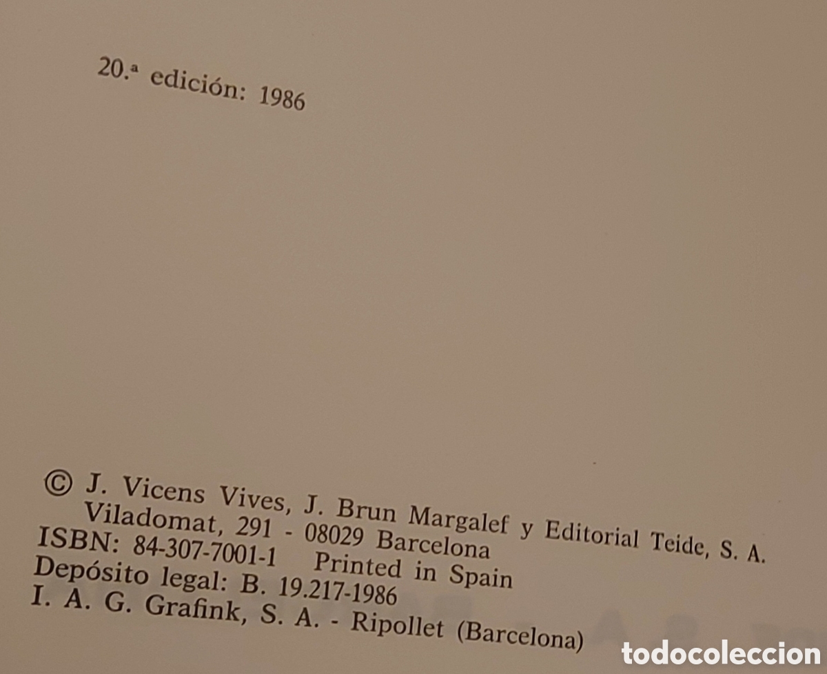 Libros de segunda mano: Atlas de Historia Universal. Editorial Teide 1986 - Foto 3