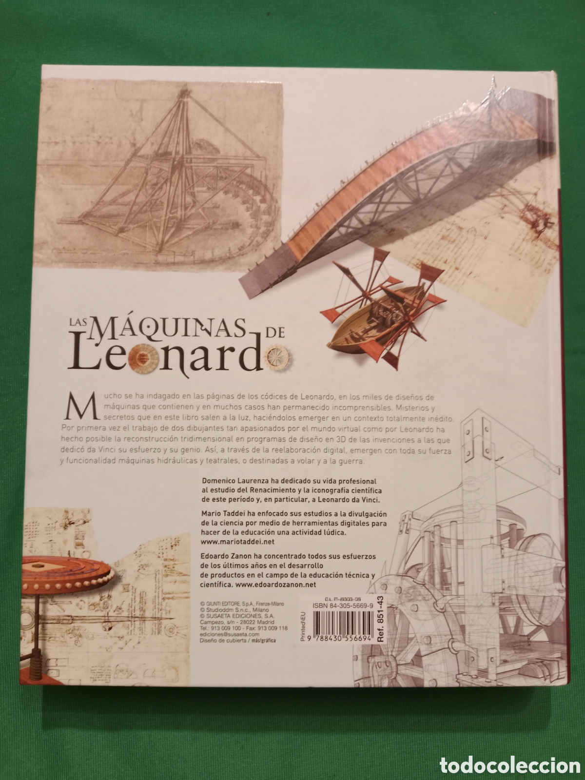 Libros de segunda mano: Las m&aacute;quinas de Leonardo. Secretos e invenciones en los c&oacute;dices da Vinci. - Foto 2