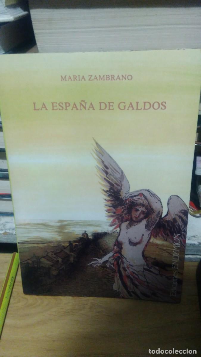 Libros de segunda mano: La espa&ntilde;a de Galdos Maria Zambrano - Foto 1
