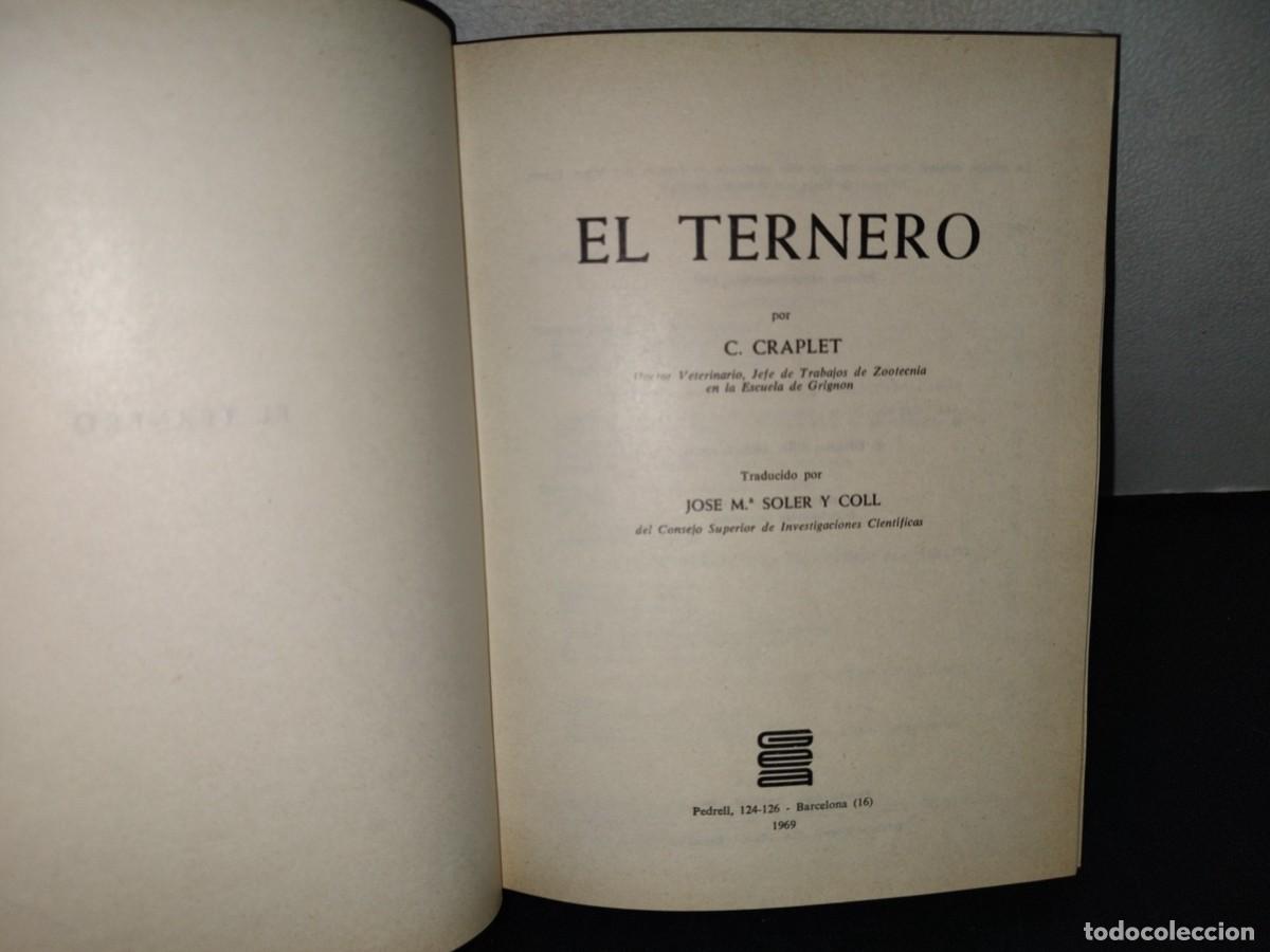 Libros de segunda mano: 114- EL TERNERO - C. CRAPLET. EDICIONES GEA, PRIMERA EDICI&Oacute;N 1969 - Foto 4