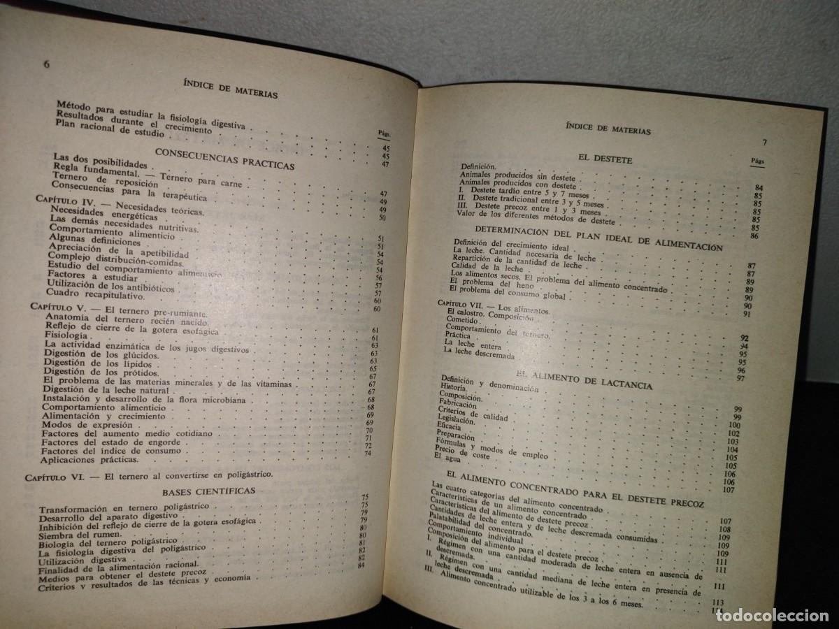 Libros de segunda mano: 114- EL TERNERO - C. CRAPLET. EDICIONES GEA, PRIMERA EDICI&Oacute;N 1969 - Foto 6