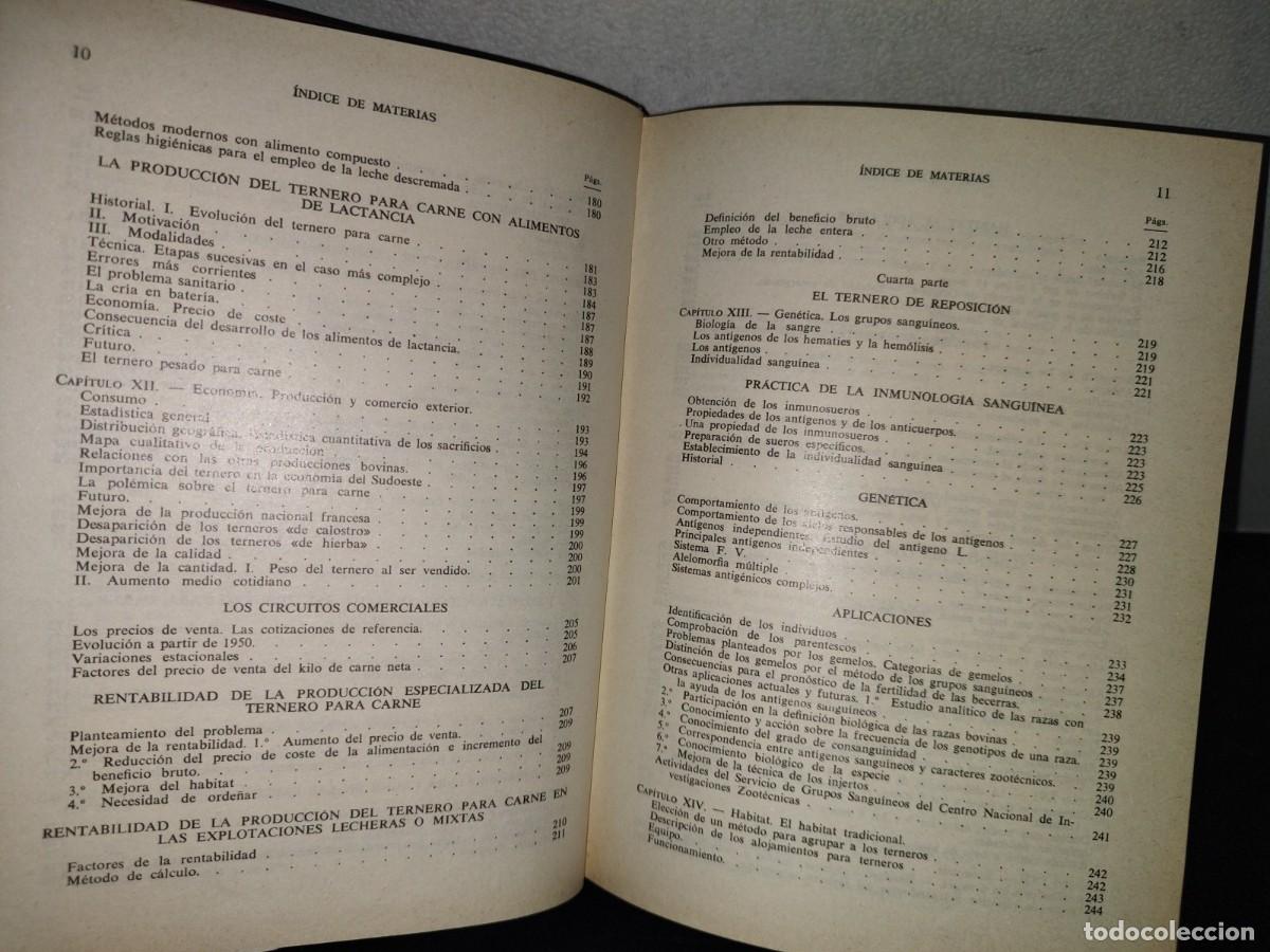 Libros de segunda mano: 114- EL TERNERO - C. CRAPLET. EDICIONES GEA, PRIMERA EDICI&Oacute;N 1969 - Foto 8