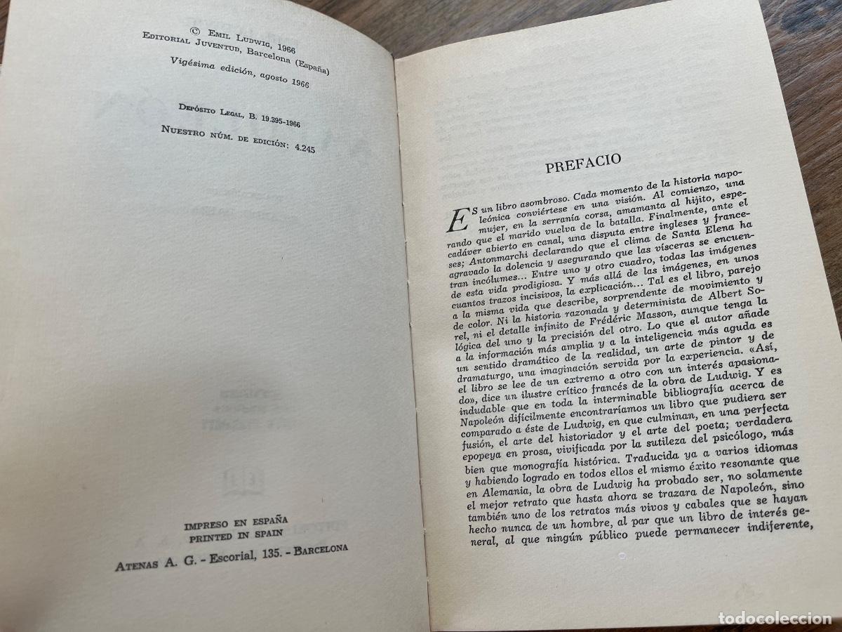 Libros de segunda mano: NAPOLE&Oacute;N (EMIL LUDWIG) (EDITORIAL JUVENTUD) - Foto 5