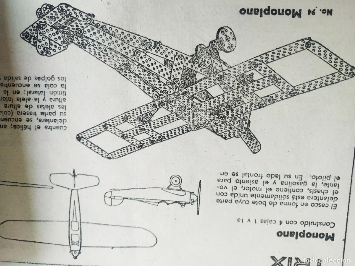 Libros de segunda mano: Librito manual instrucciones Construcciones met&aacute;licas TRIX - Foto 7