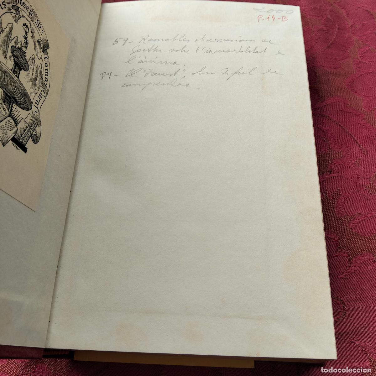 Libros de segunda mano: Conversations de Goethe avec Eckermann les classiques allemands Gallimard - Foto 3