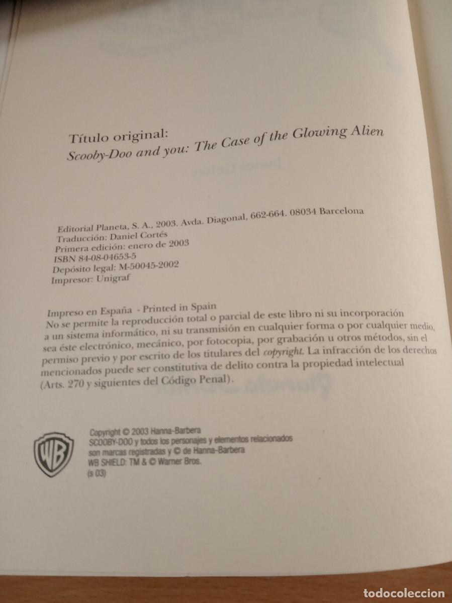 Libros de segunda mano: LOTE DE 2 LIBROS INFANTIL/JUVENIL de &rdquo;SCOOBY DOO&rdquo; - Foto 9
