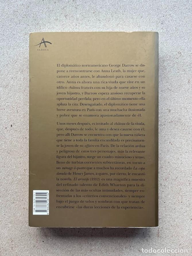 Libros de segunda mano: El arrecife / Edith Wharton / Cl&aacute;sica LXI / - Foto 4