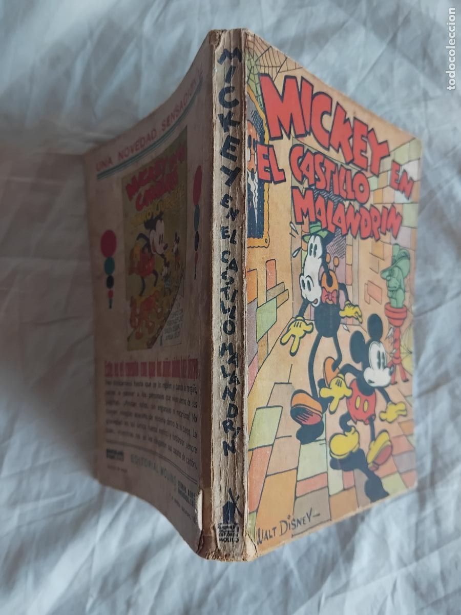 Libros de segunda mano: MICKEY EN EL CASTILLO MALANDRIN. EDITORIAL MOLINO 1934. - Foto 2