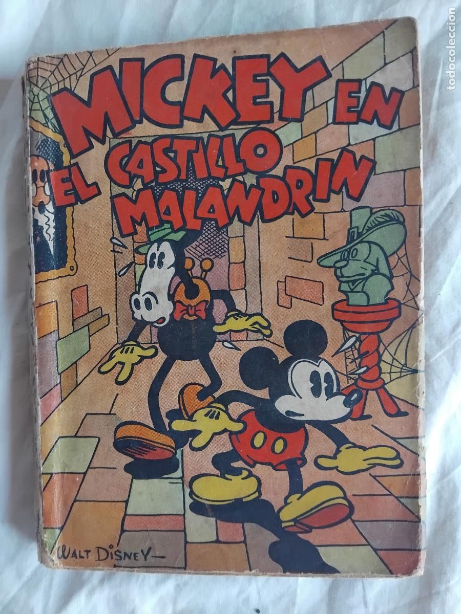 Libros de segunda mano: MICKEY EN EL CASTILLO MALANDRIN. EDITORIAL MOLINO 1934. - Foto 1