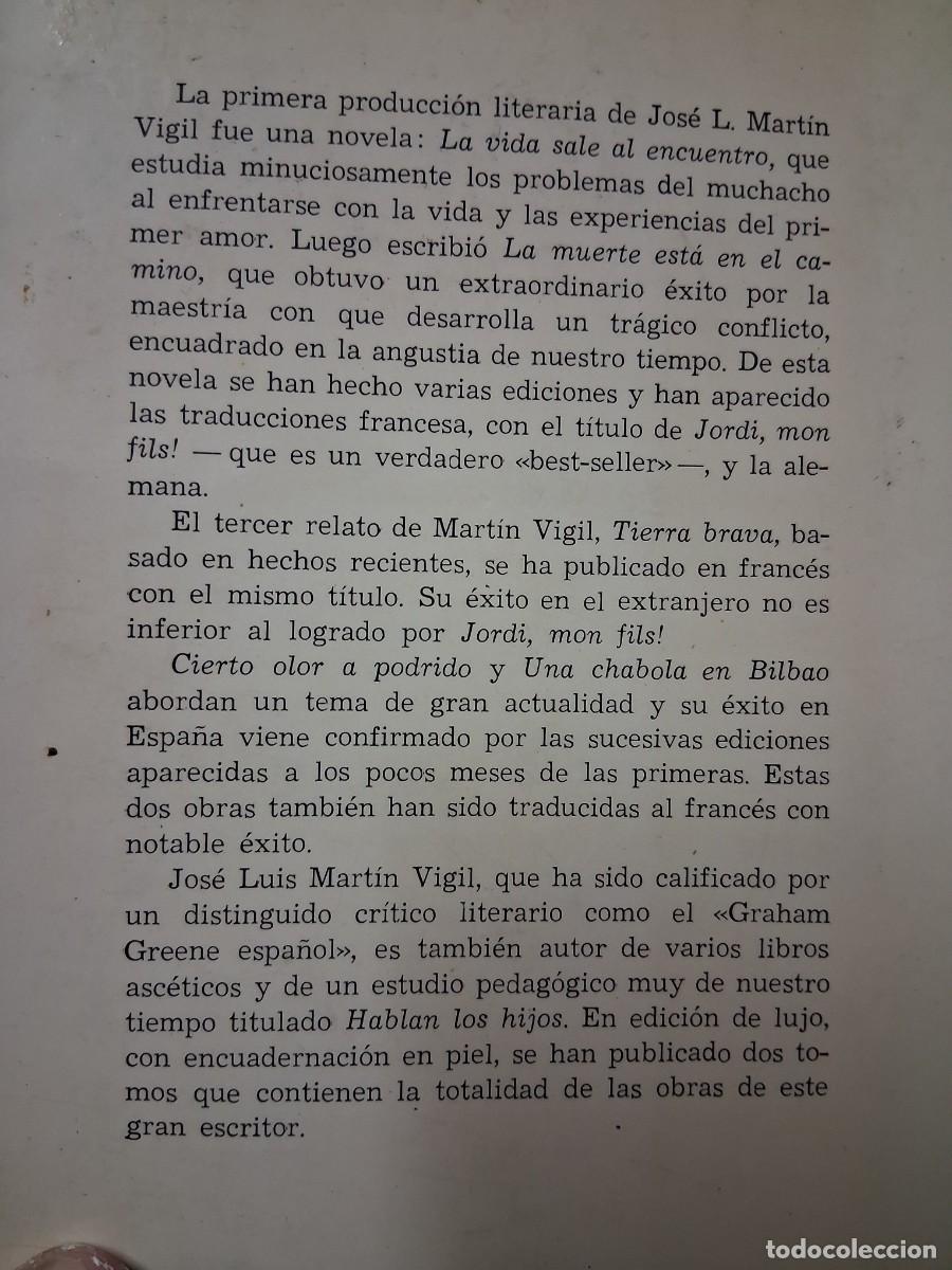 Libros de segunda mano: Libro Hablan los hijos Jos&eacute; Luis Mart&iacute;n Vigil - Foto 3