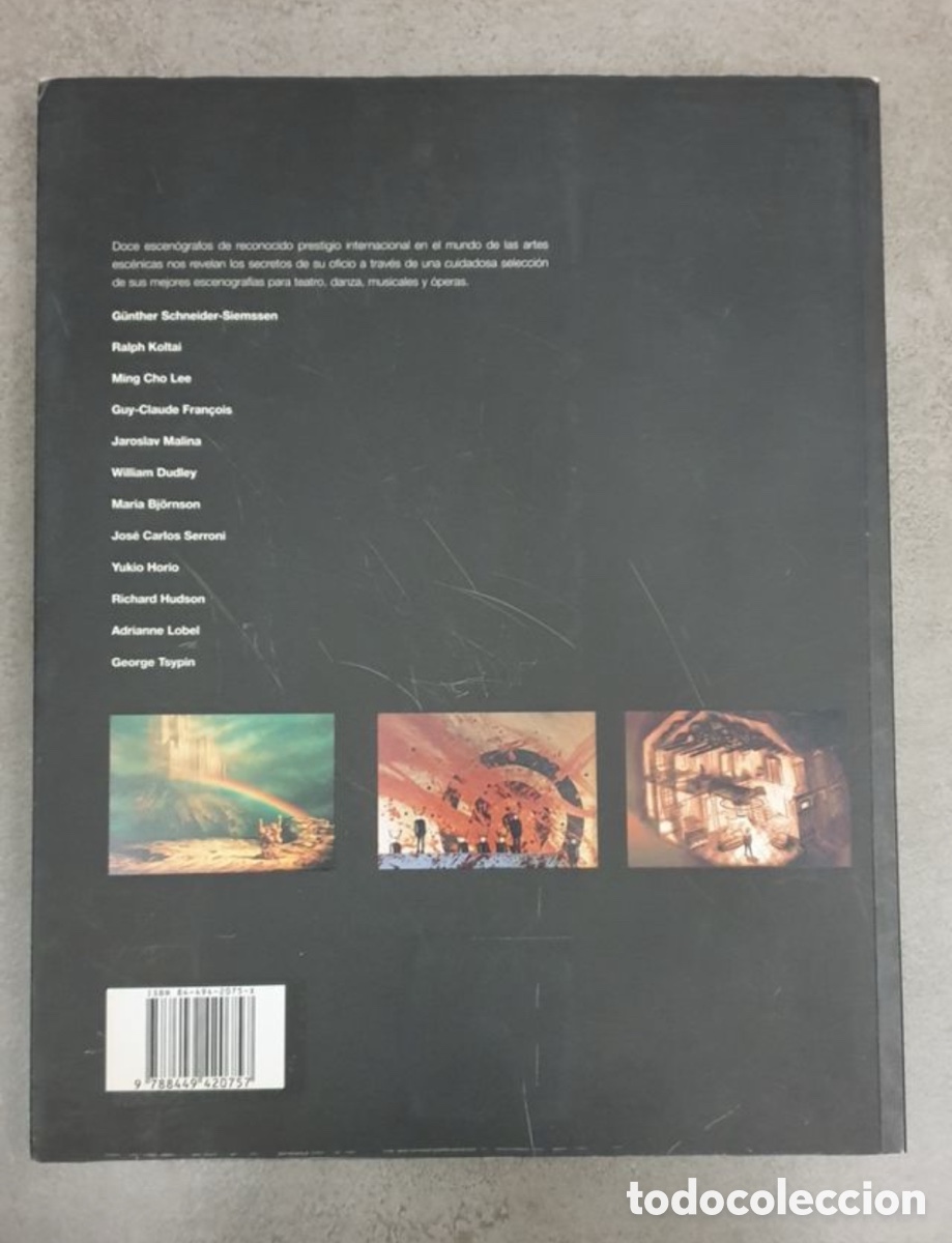 Libros de segunda mano: Libro Escen&oacute;grafos - Tony Davis - Artes esc&eacute;nicas - Foto 2
