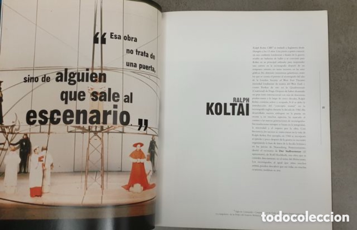 Libros de segunda mano: Libro Escen&oacute;grafos - Tony Davis - Artes esc&eacute;nicas - Foto 7