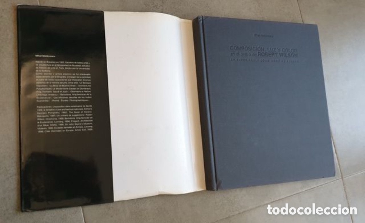 Libros de segunda mano: Libro Composicion, luz y color en Teatro Robert Wilson - Foto 3