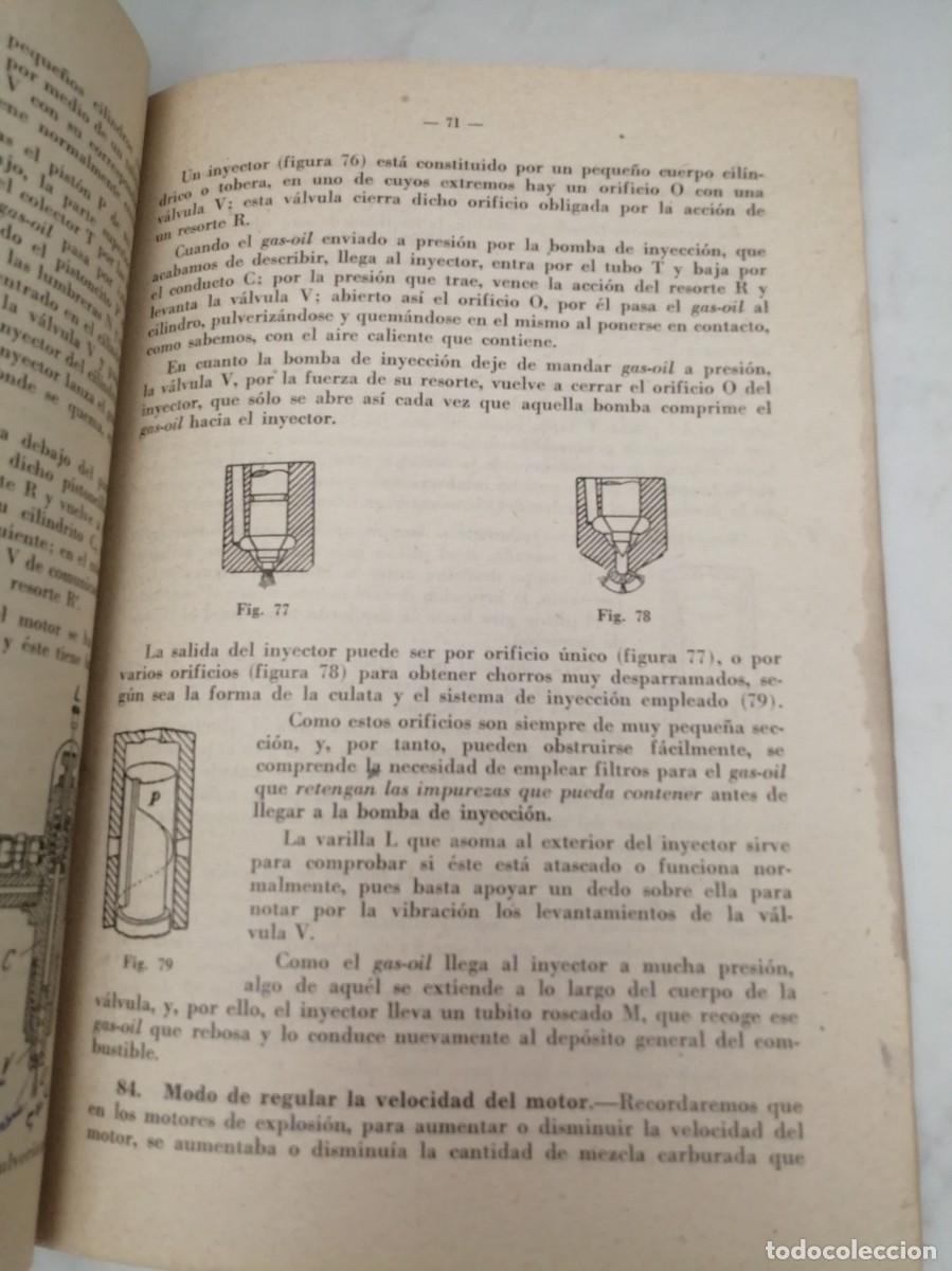 Libros de segunda mano: Motores de explosi&oacute;n y de combusti&oacute;n interna (Publicaciones de La RENFE ) - Foto 6