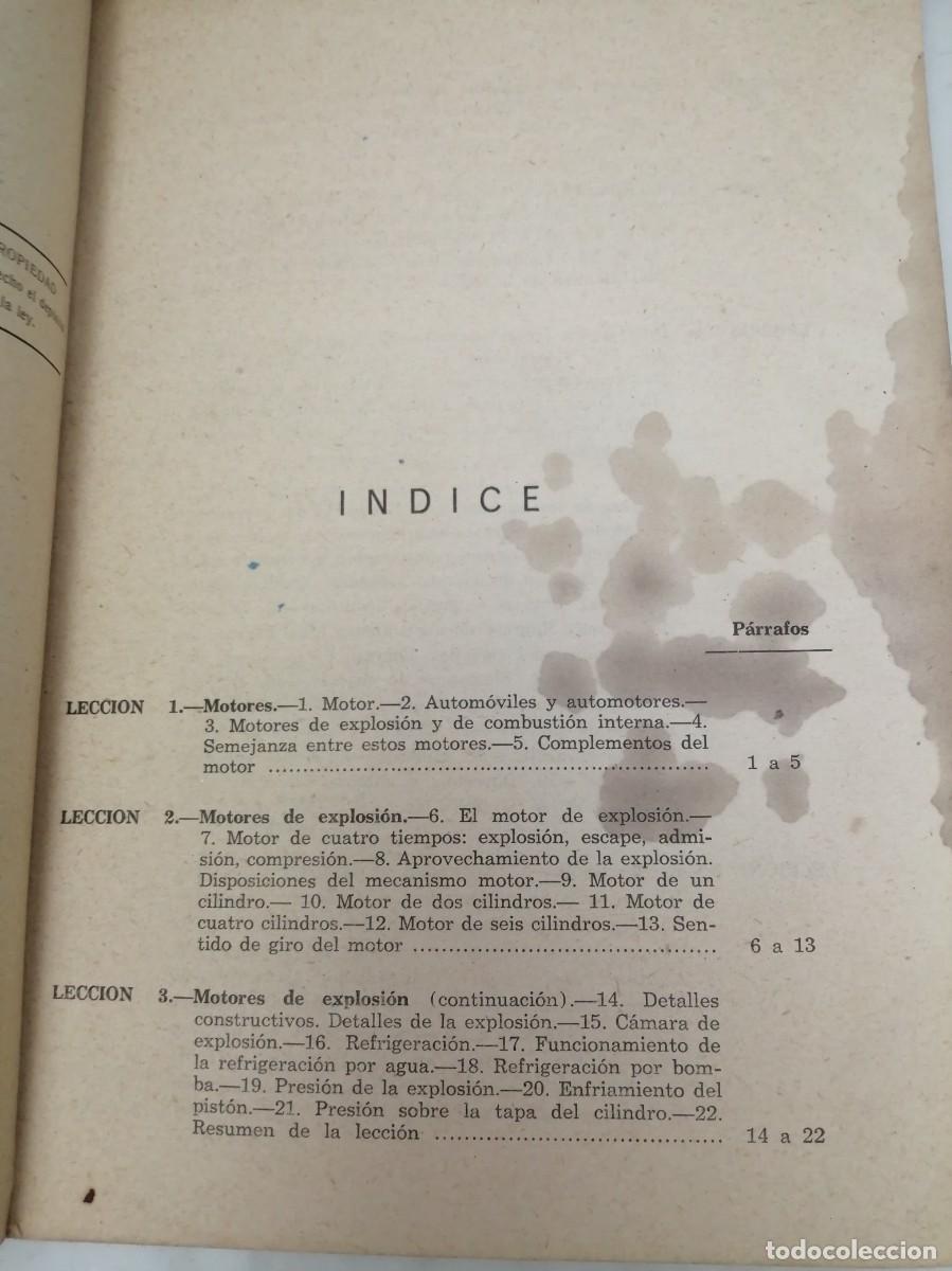 Libros de segunda mano: Motores de explosi&oacute;n y de combusti&oacute;n interna (Publicaciones de La RENFE ) - Foto 8