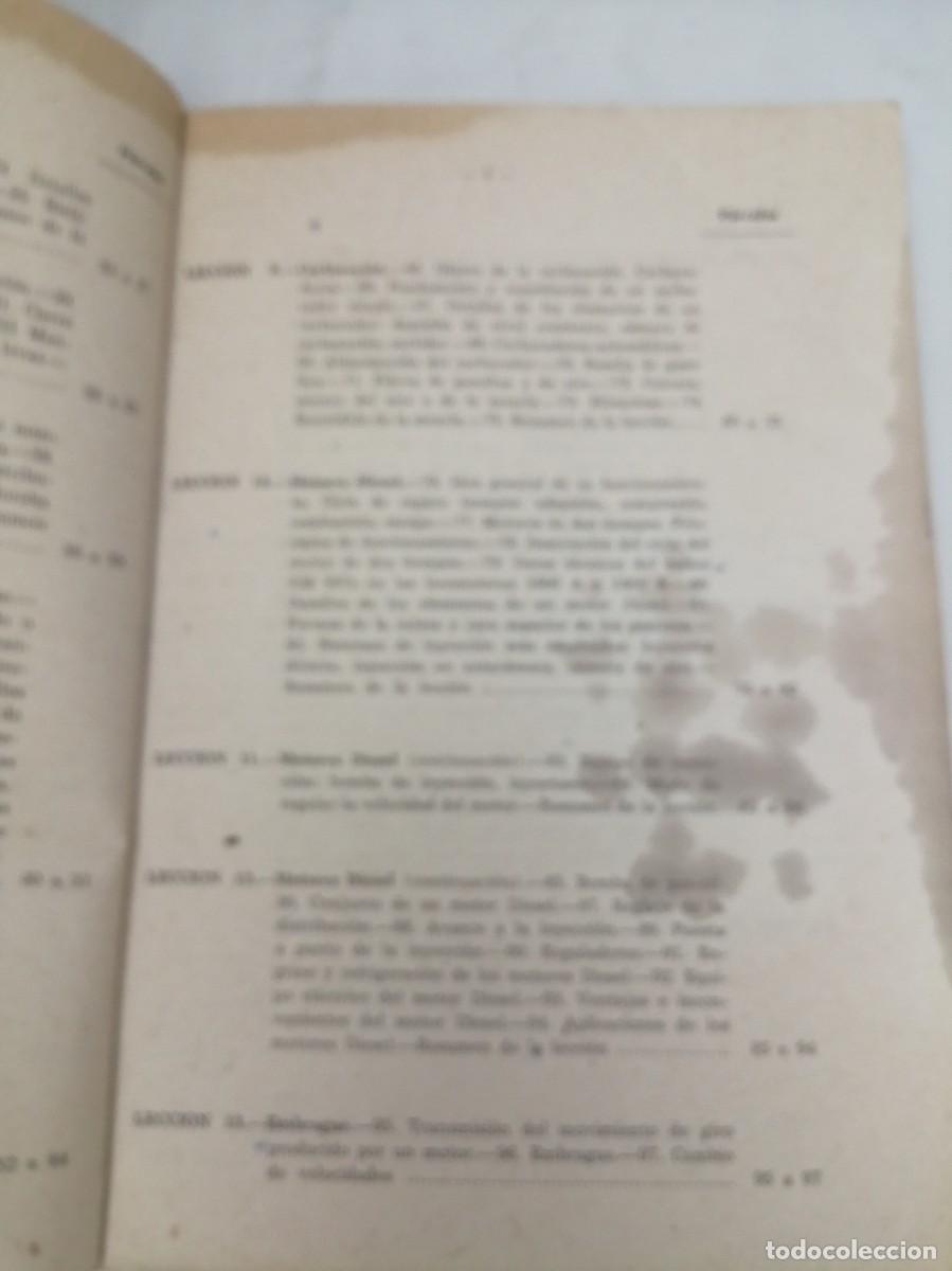 Libros de segunda mano: Motores de explosi&oacute;n y de combusti&oacute;n interna (Publicaciones de La RENFE ) - Foto 10
