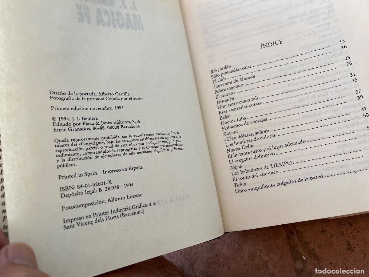 Libros de segunda mano: M&Aacute;GICA FE DE JJ BEN&Iacute;TEZ - Foto 8
