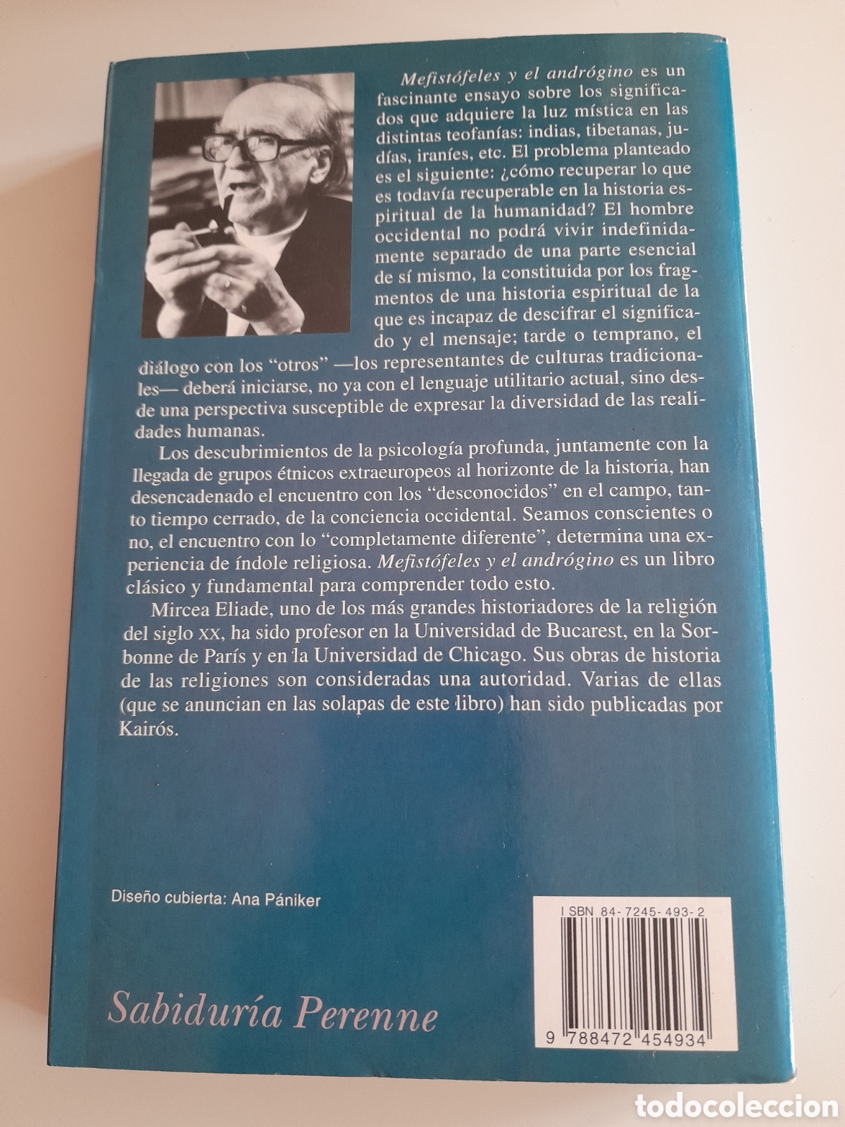 Libros de segunda mano: MEFISTOFELES Y EL ANDROGINO.MIRCEA ELIADE. KAIROS - Foto 2