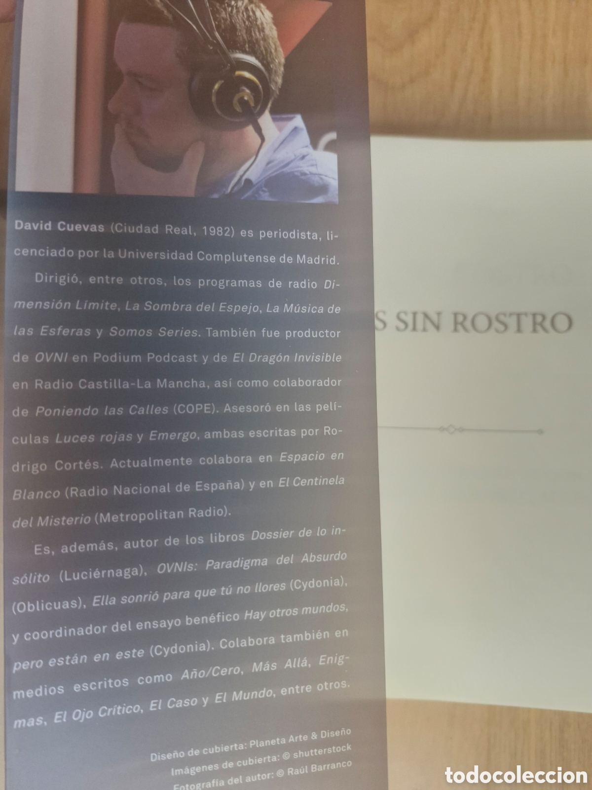 Libros de segunda mano: LOS SIN ROSTRO - David Cuevas - Foto 2