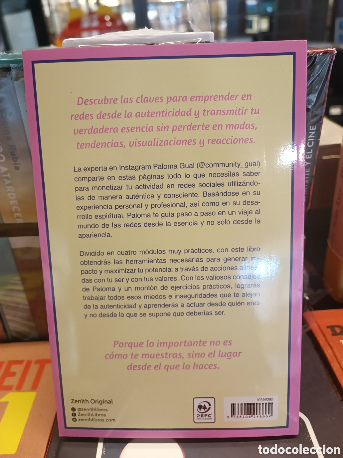 Libros de segunda mano: Se t&uacute; misma paloma gual zenith 2025 - Foto 2