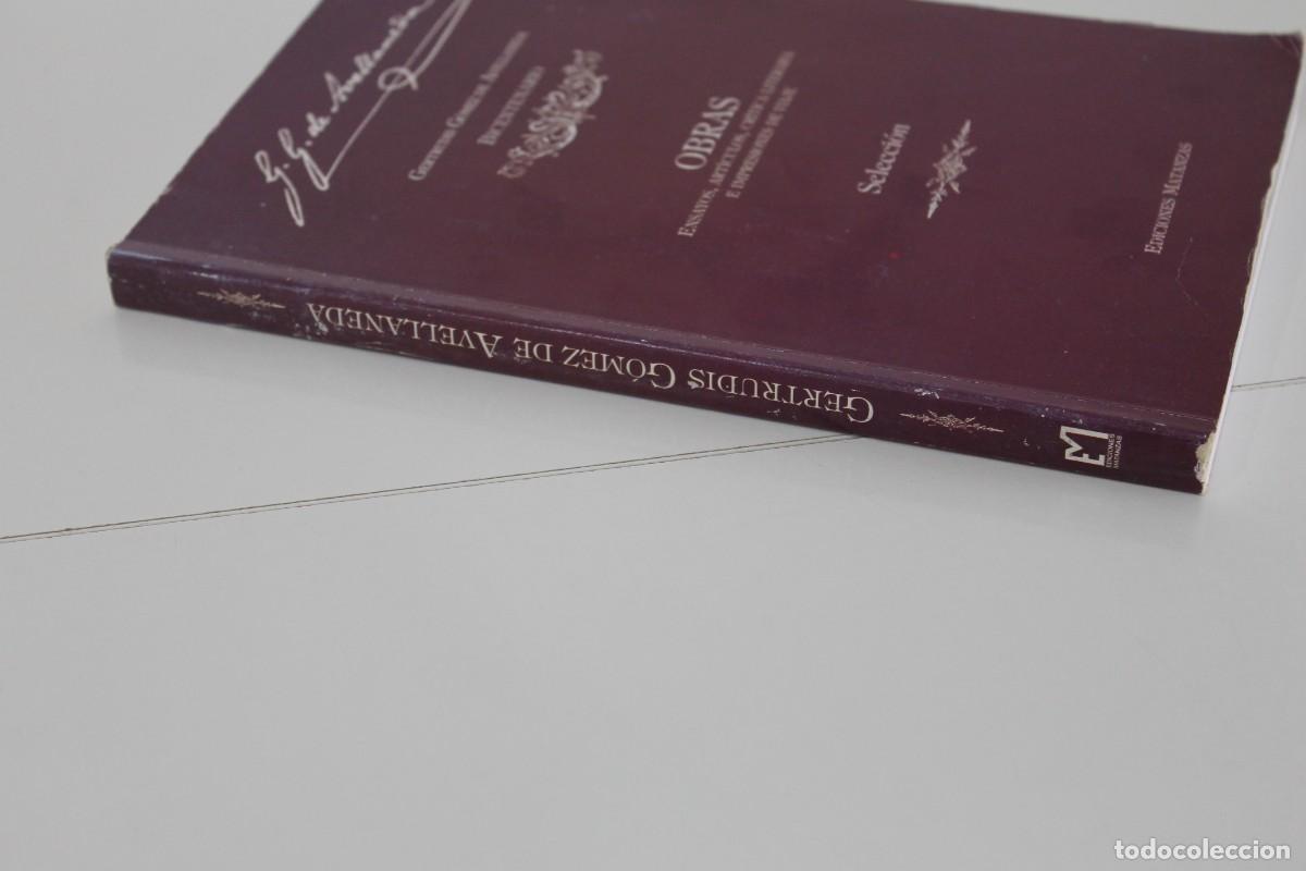 Libros de segunda mano: GERTRUDIS GOMEZ DE AVELLANEDA BICENTENARIO OBRAS SELECCION2013 - Foto 3