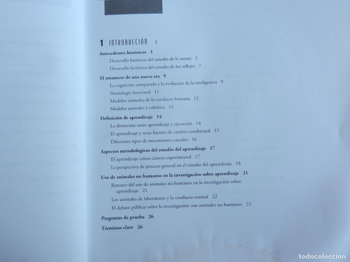 Libros de segunda mano: PRINCIPIOS DE APRENDIZAJE Y CONDUCTA - MICHAELDOMJAN -THOMSON -5&ordf; EDICION - Foto 3