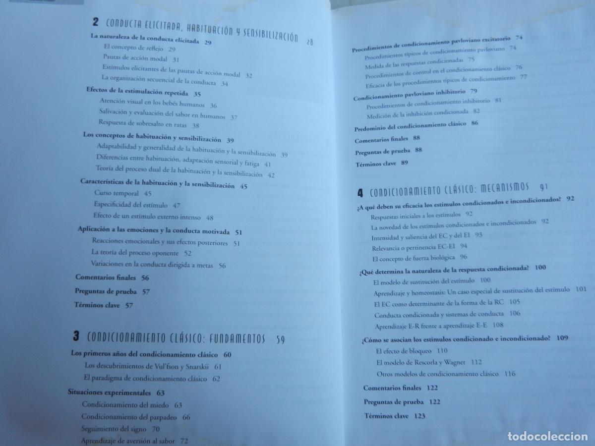 Libros de segunda mano: PRINCIPIOS DE APRENDIZAJE Y CONDUCTA - MICHAELDOMJAN -THOMSON -5&ordf; EDICION - Foto 4