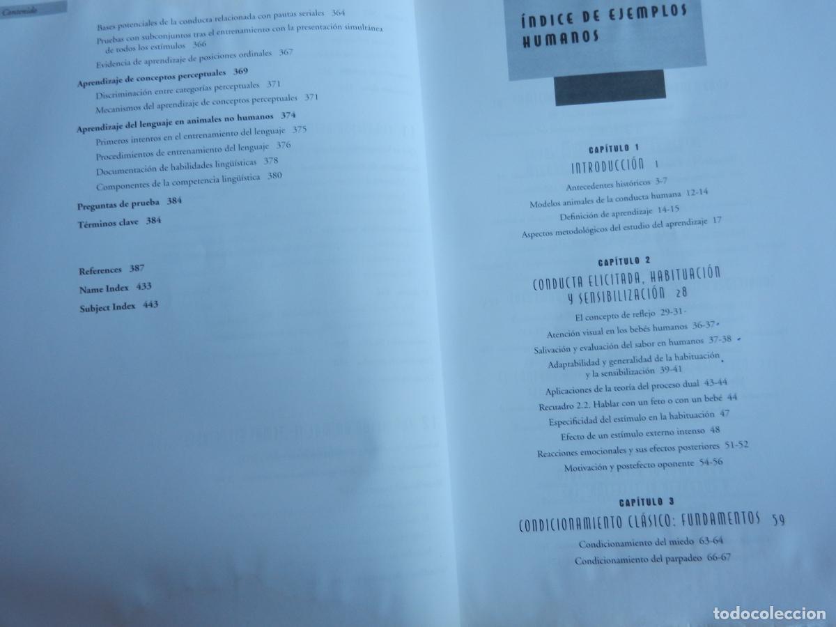 Libros de segunda mano: PRINCIPIOS DE APRENDIZAJE Y CONDUCTA - MICHAELDOMJAN -THOMSON -5&ordf; EDICION - Foto 7