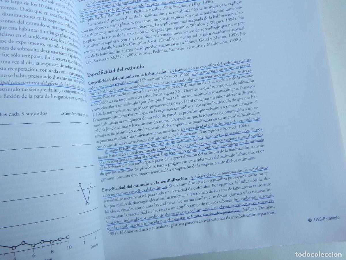 Libros de segunda mano: PRINCIPIOS DE APRENDIZAJE Y CONDUCTA - MICHAELDOMJAN -THOMSON -5&ordf; EDICION - Foto 9