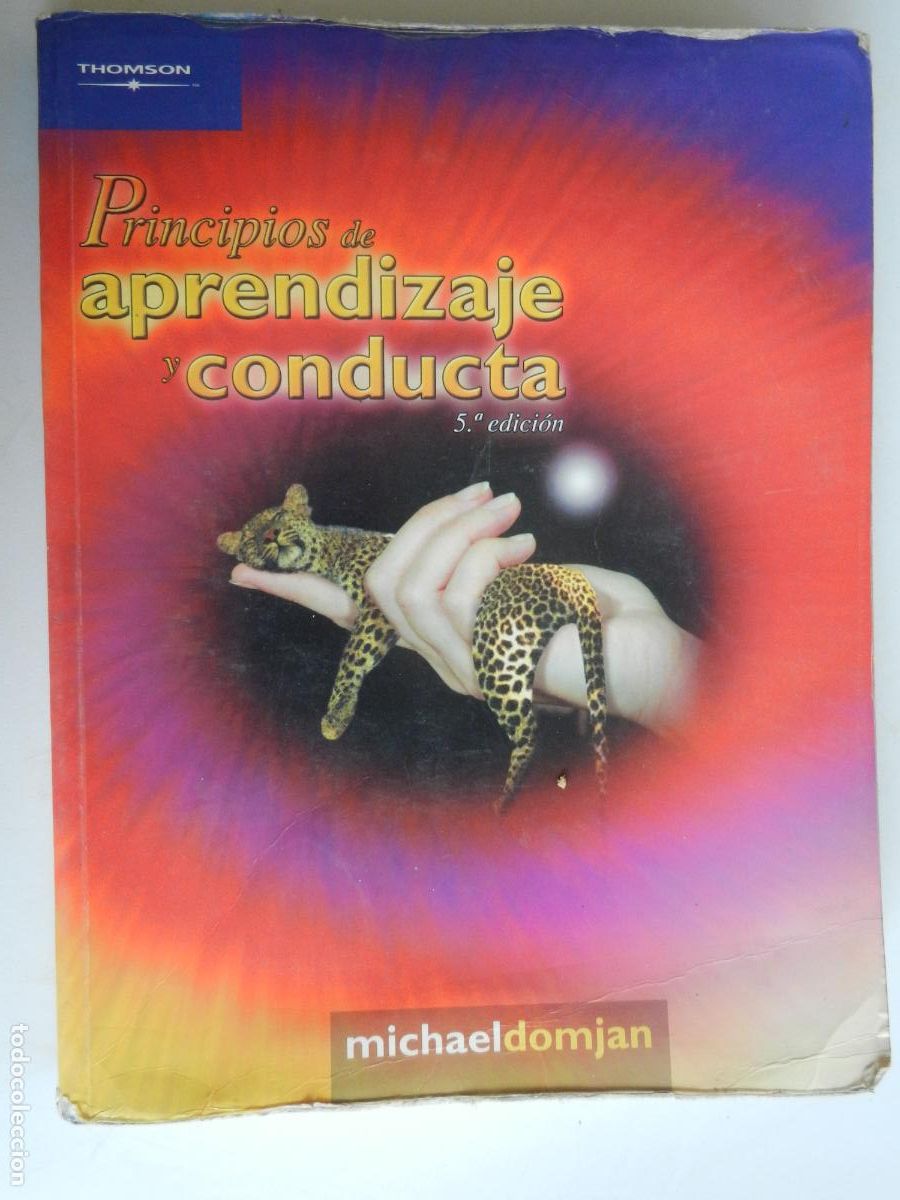 Libros de segunda mano: PRINCIPIOS DE APRENDIZAJE Y CONDUCTA - MICHAELDOMJAN -THOMSON -5&ordf; EDICION - Foto 1