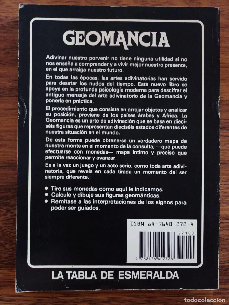 Libros de segunda mano: GEOMANCIA. SU PRACTICA E INTERPRETACIONES ADIVINATORIAS, de PHILIPPE DUBOIS - Foto 2