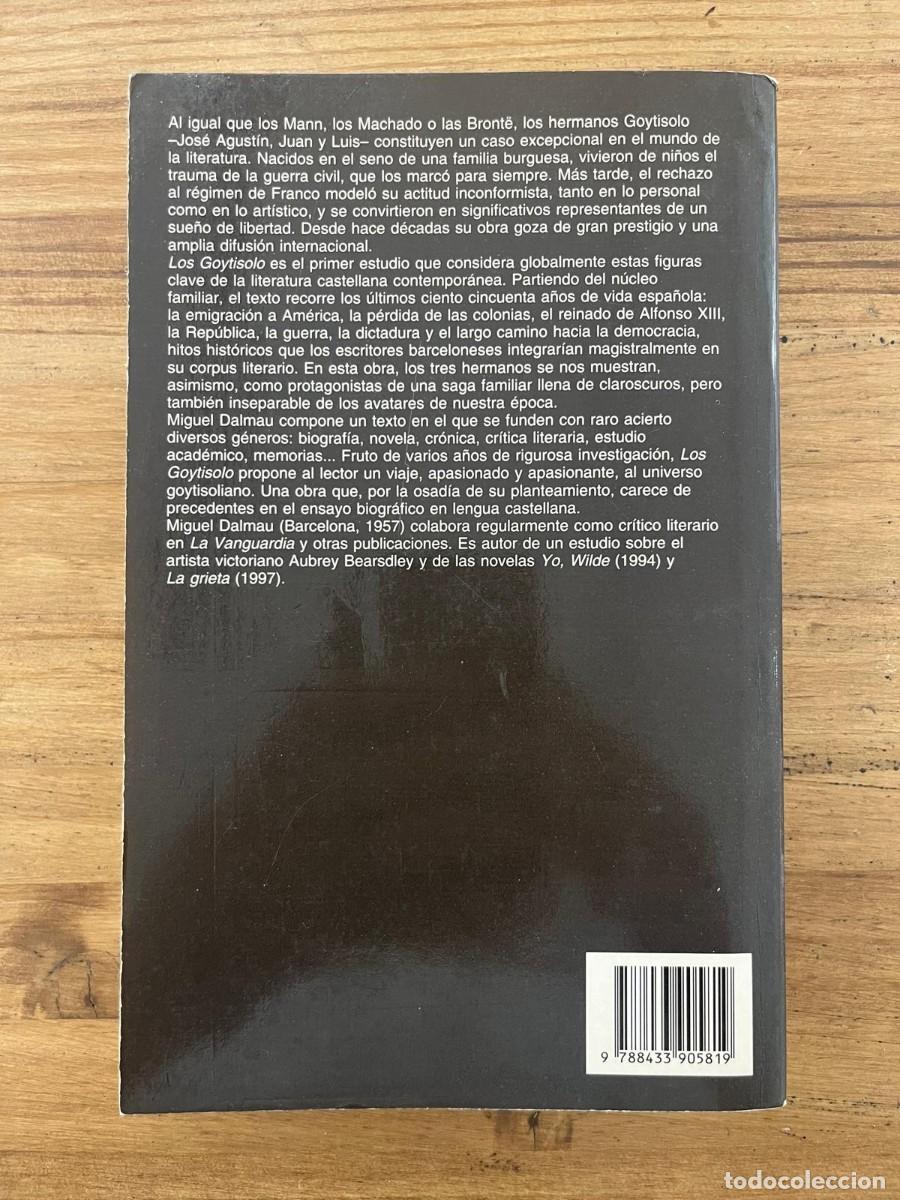 Libros de segunda mano: Los Goytisolo (Miguel Dalmau) - Foto 2