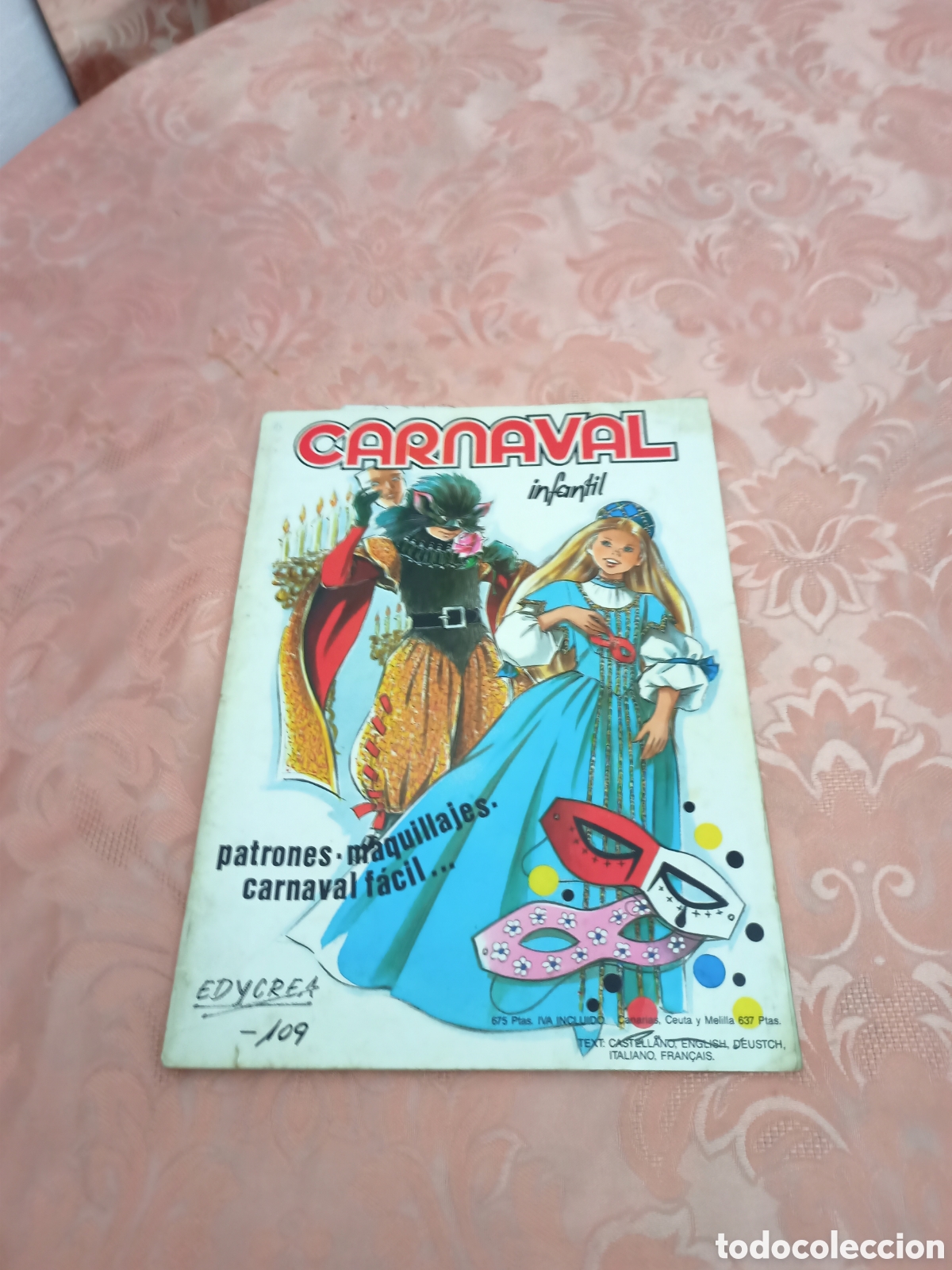 Libros de segunda mano: Figur&iacute;n infantil de Carnaval.A&ntilde;o 1992 - Foto 1