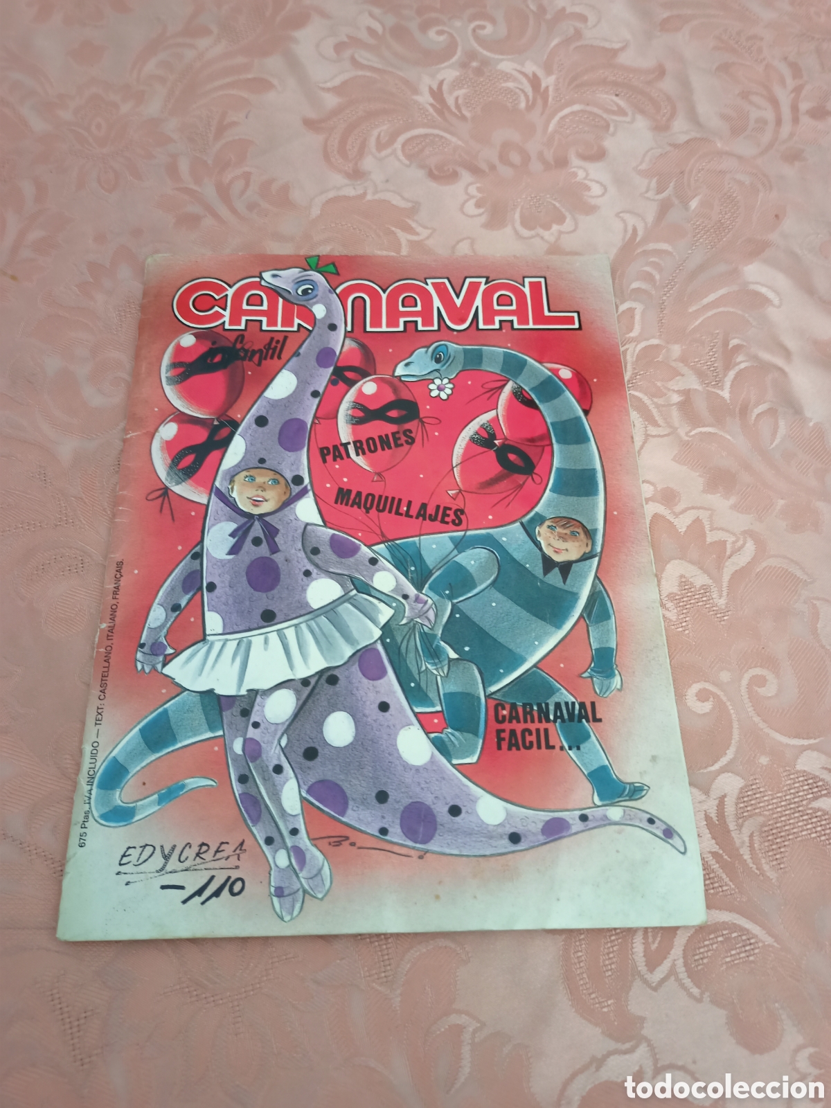 Libros de segunda mano: Figur&iacute;n de moda infantil Carnaval - Foto 1