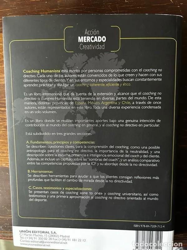 Libros de segunda mano: LIBRO COACHING HUMANISTA - Foto 2