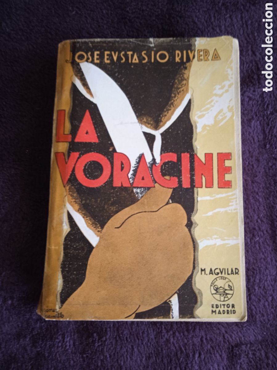 Libros de segunda mano: LA VORAGINE. / JOSE EUSTASIO RIVERA.-ED. M. AGUILAR. - Foto 1