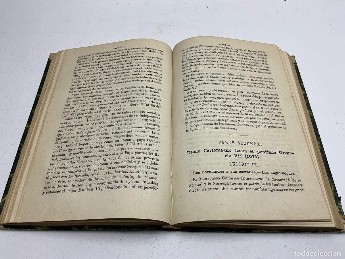Libros de segunda mano: Compendio de Historia Universal &ndash; Valent&iacute;n Basart y Dalmasas &ndash; 1879 &ndash; 2.&ordf; edici&oacute;n - Foto 3