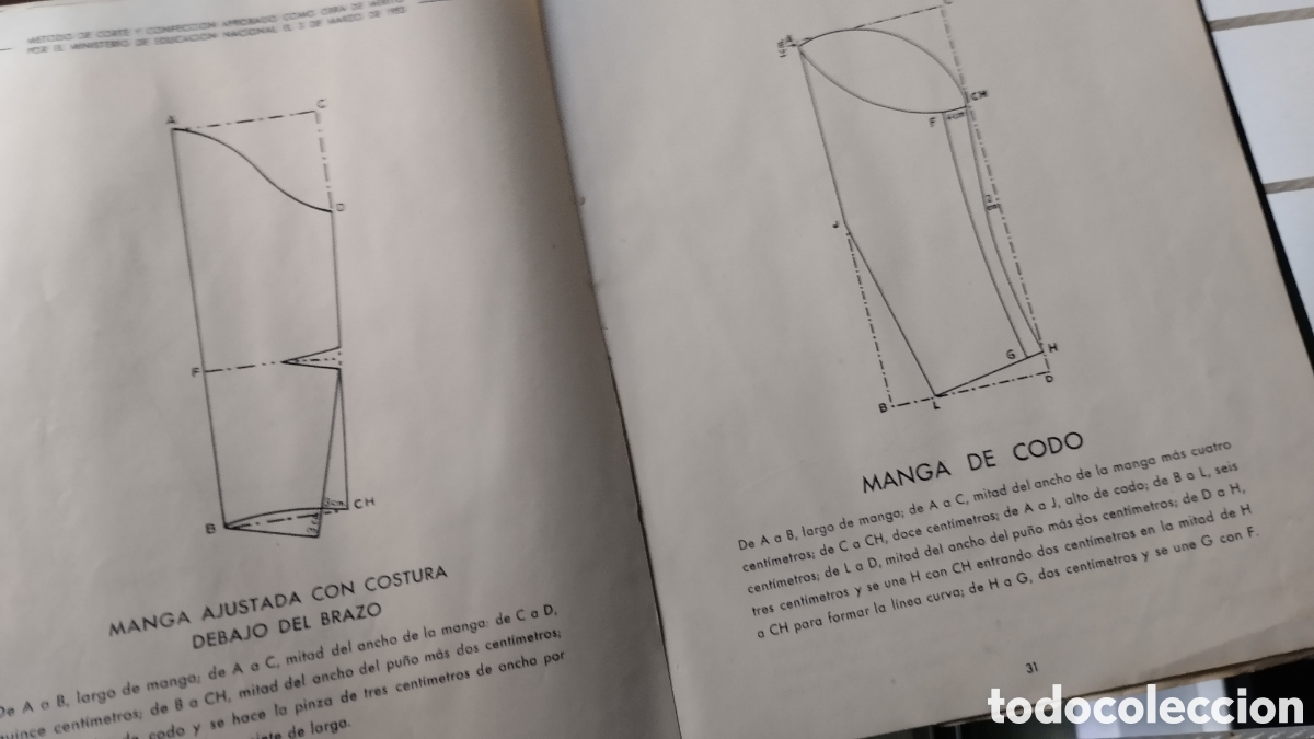 Libros de segunda mano: M&eacute;todo de corte y confecci&oacute;n T. Adrada - 10.a edicion - Foto 6
