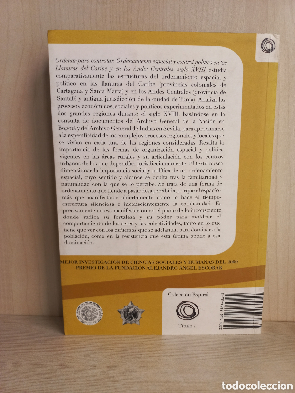 Libros de segunda mano: Ordenar para controlar. Marta Herrera Angel. 2002. Colombia. - Foto 3